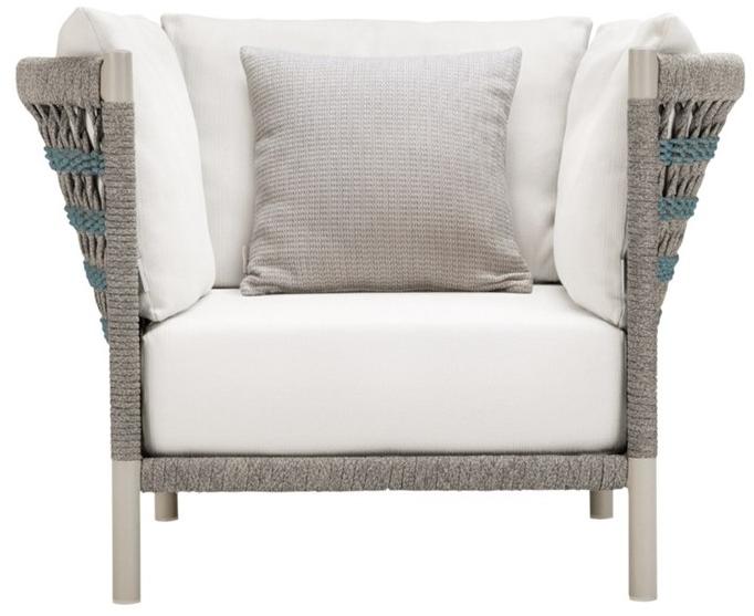 JANUS et Cie Кресло из морской веревки с подлокотниками Anatra sun-id-1408255 - Вид №2