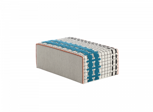 100253 Пуф большой E White GAN Bandas