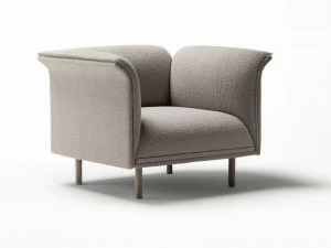 Ross Gardam Кресло из ткани с подлокотниками Noon