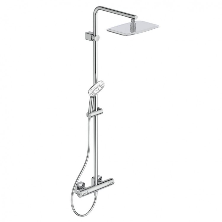 A6986AA Душевая система с термостатическим смесителем Ideal Standard IDEALRAIN LUXE CUBE EVO JET 