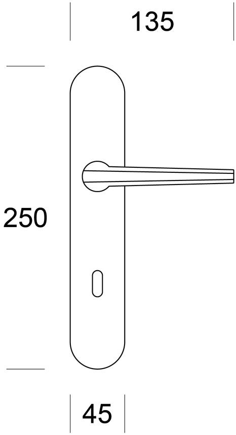 Ento Ручка из латуни на розетке Pilot 6215 - Вид №6