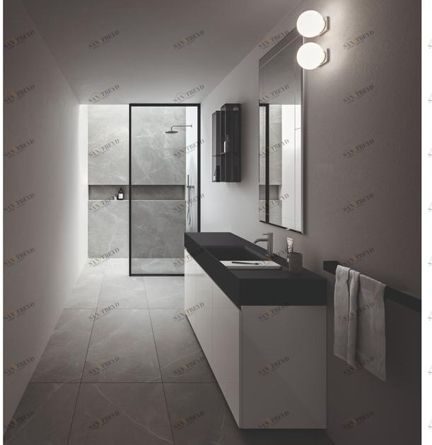 Cerasa Подвесная тумба под умывальник из ламината с зеркалом Nerolab sun-id-1346621