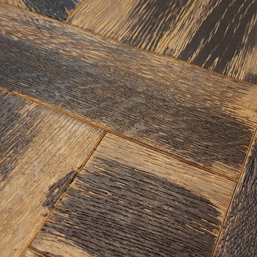 Модульный паркет Da Vinci Дуб Натур (Гладкая) 780х780 мм 2600600197 - Вид №2