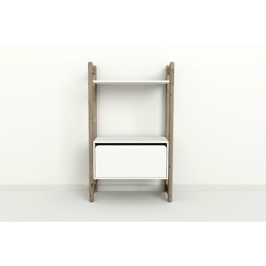 Гарнитур Midi В, 1 полка и 1 комод, коричневый Flexa 812630314 - Вид №1