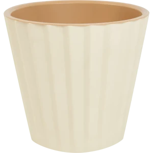 Горшок цветочный Ingreen Sand ø16 h14.6 см v2 пластик сливочный