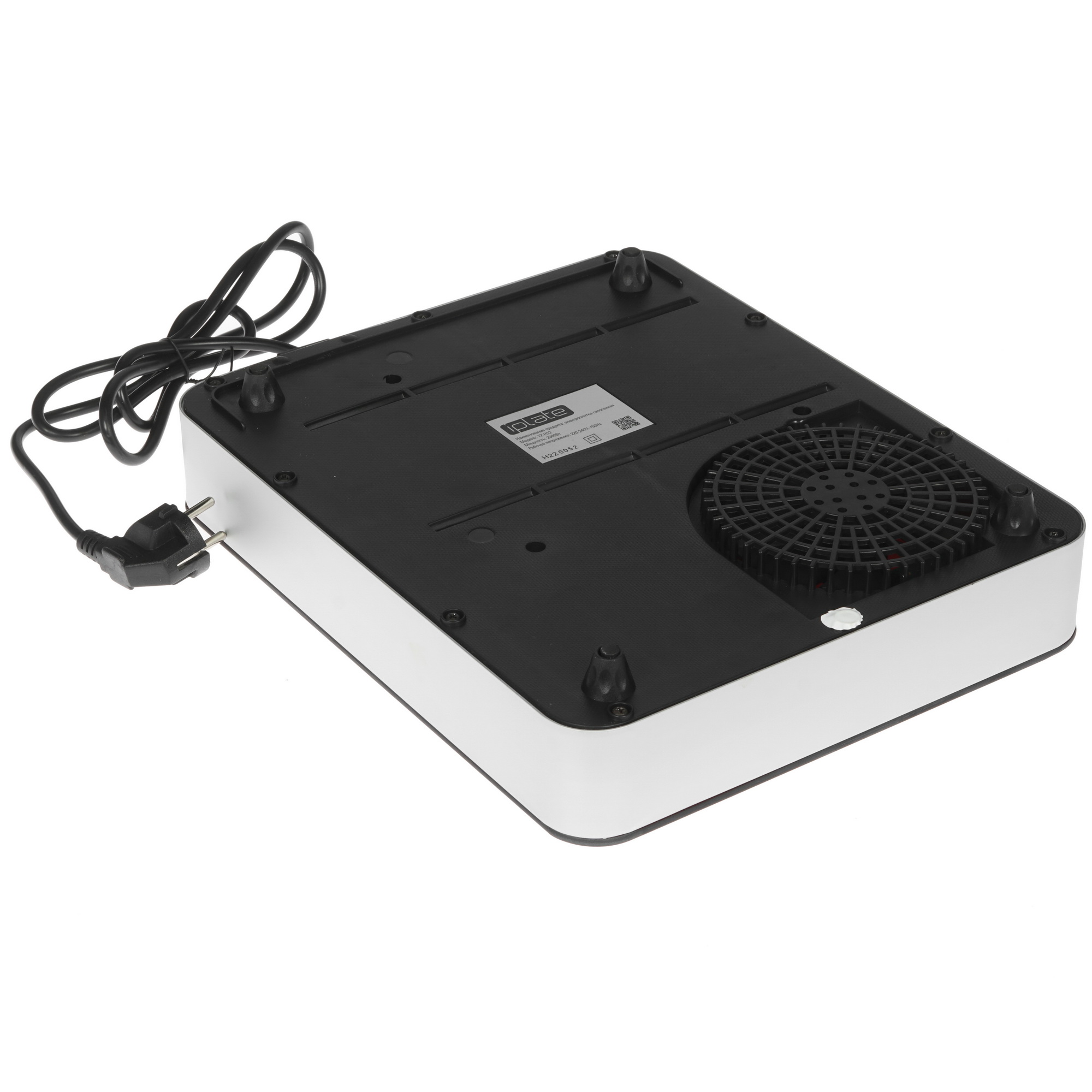 8106601 Плита компактная электрическая iPlate YZ-H22 черный STDN-0102220 - Вид №3