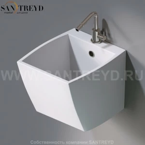 L253.101 Подвесная раковина настенная овальная A. e T. Italia SQUARE белая