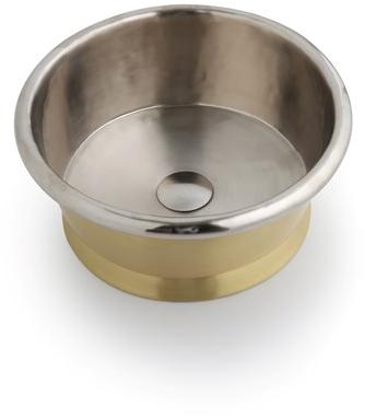 Lvcp03 Накладная раковина на столешницу  овальная BLEU PROVENCE Lavabi in metallo - Вид №3