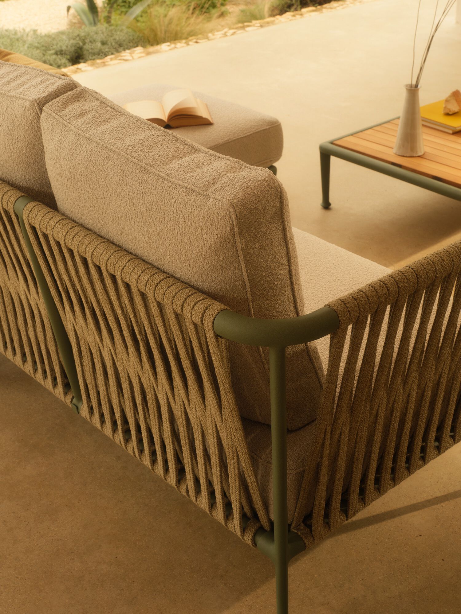 2-местный садовый диван Unopiù Treble ARCH-00066297 - Вид №1