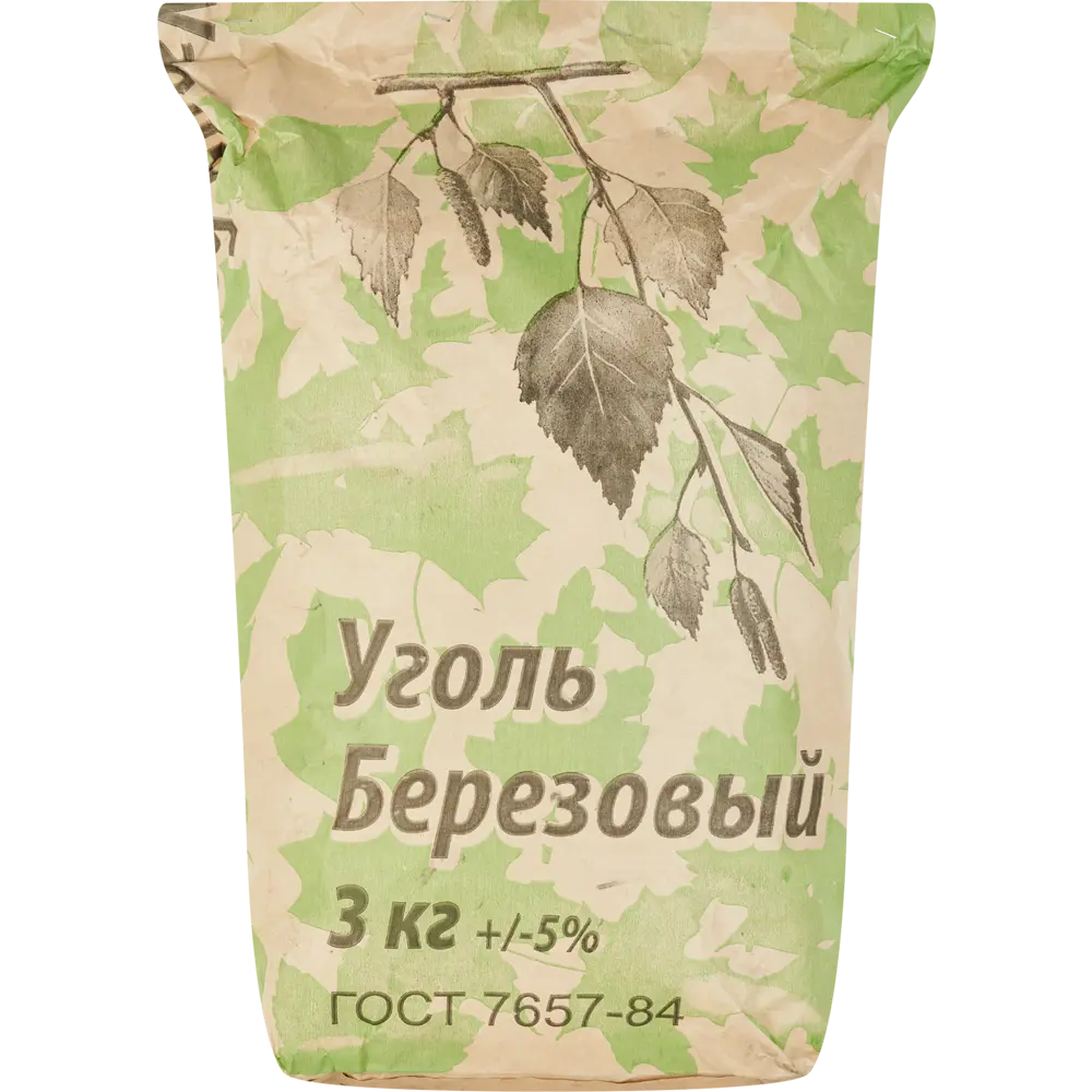 Уголь древесный берёзовый 3 кг 82000440 STLM-2024066 Santreyd 