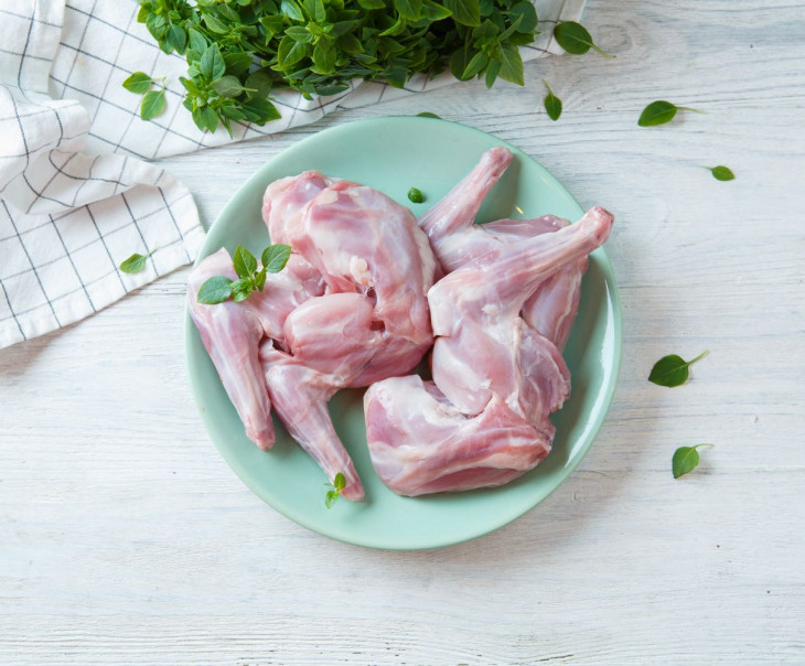 3749 Лопатка кролика. Ножки передние Вкусляндия 