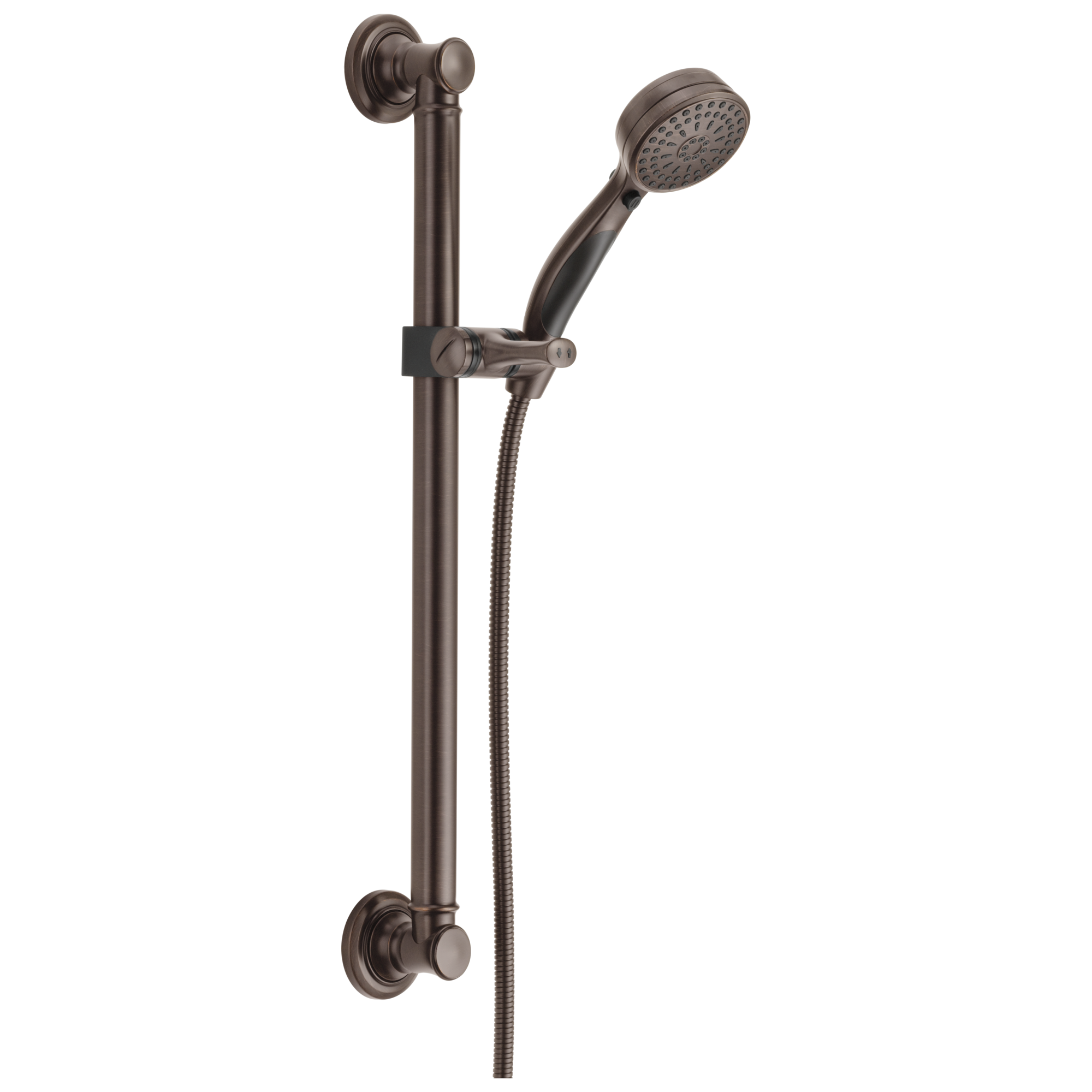 51900-RB Ручной душ ActivTouch® с 9 настройками и традиционной направляющей / поручнем Delta Faucet Universal Showering Венецианская бронза 