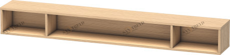 LC120101212 L-Cube Элемент полки (горизонтальный) Дуб брашированный, натуральный шпон Duravit