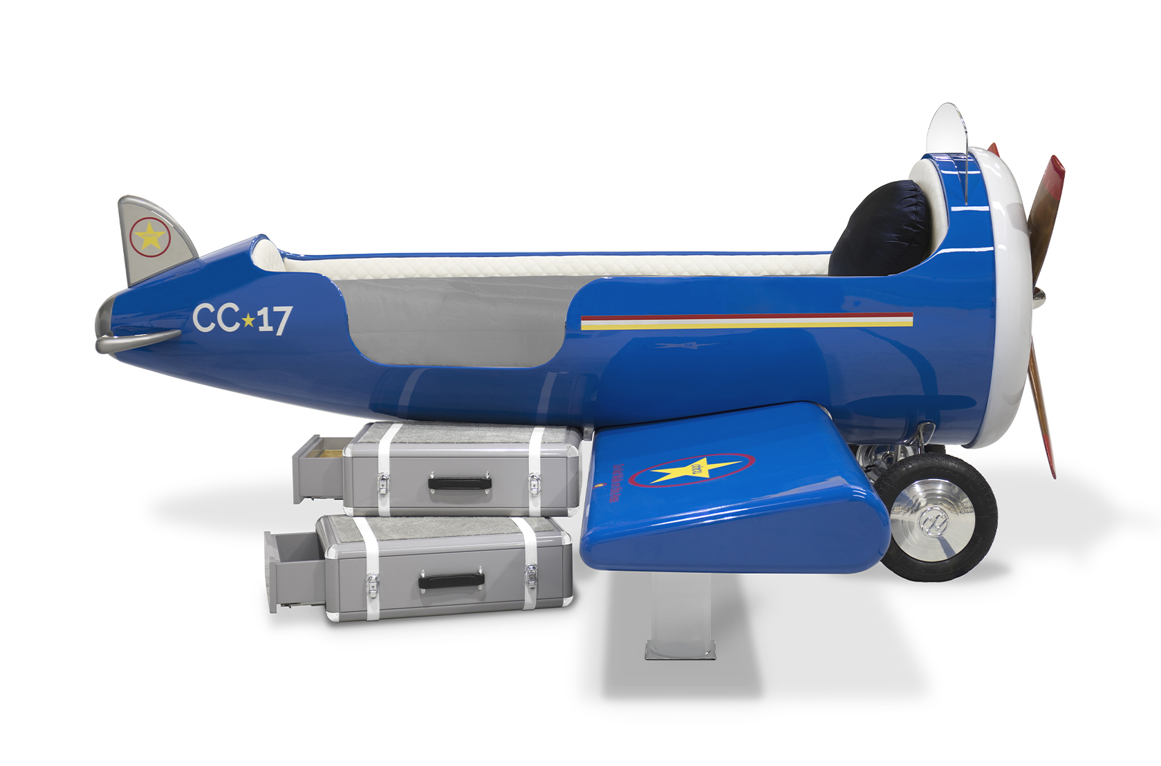 CIST28 Детская кровать самолет Sky One Circu  - Вид №1