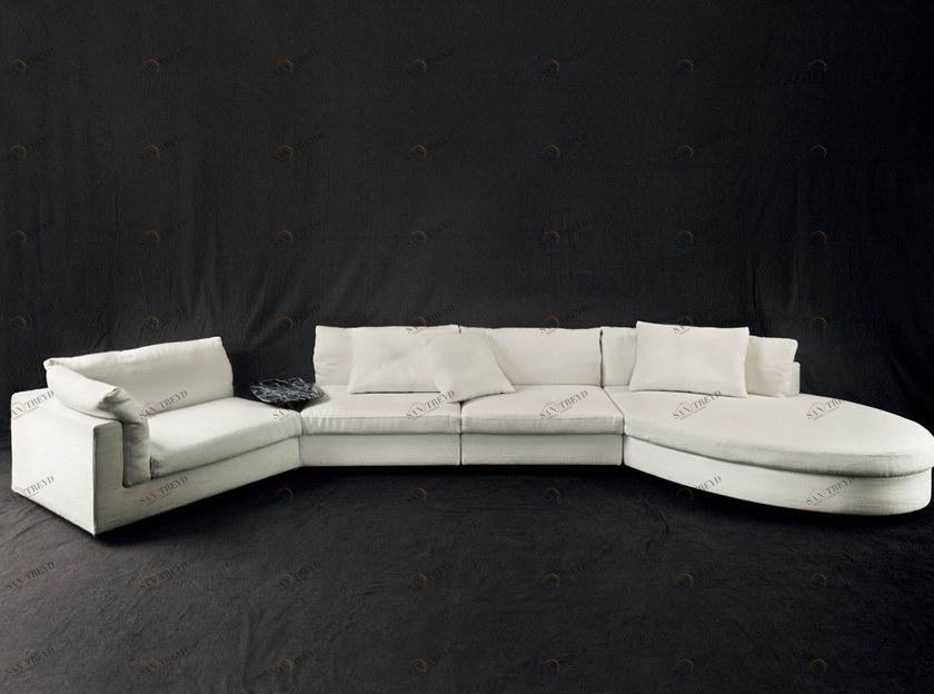 Living Divani Диван из ткани с шезлонгом Floyd sun-id-1361676