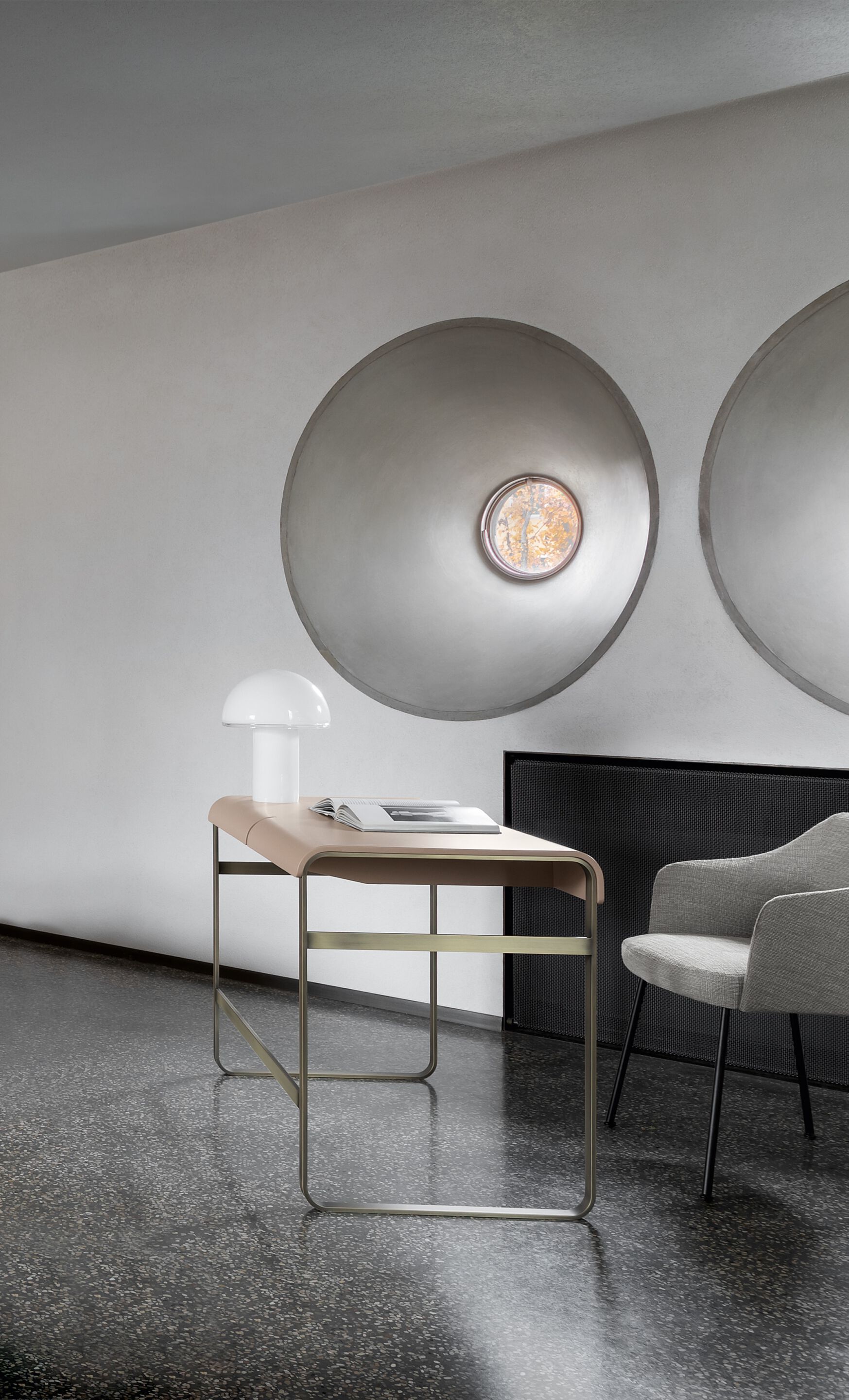 МДФ письменный стол Saba Italia ALPHABET ARCH-00132358 - Вид №8