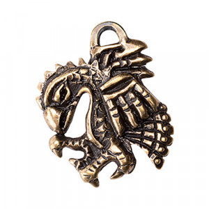 09051 Амулет защитный №1, латунь "Орел Ацтеков" Giftman