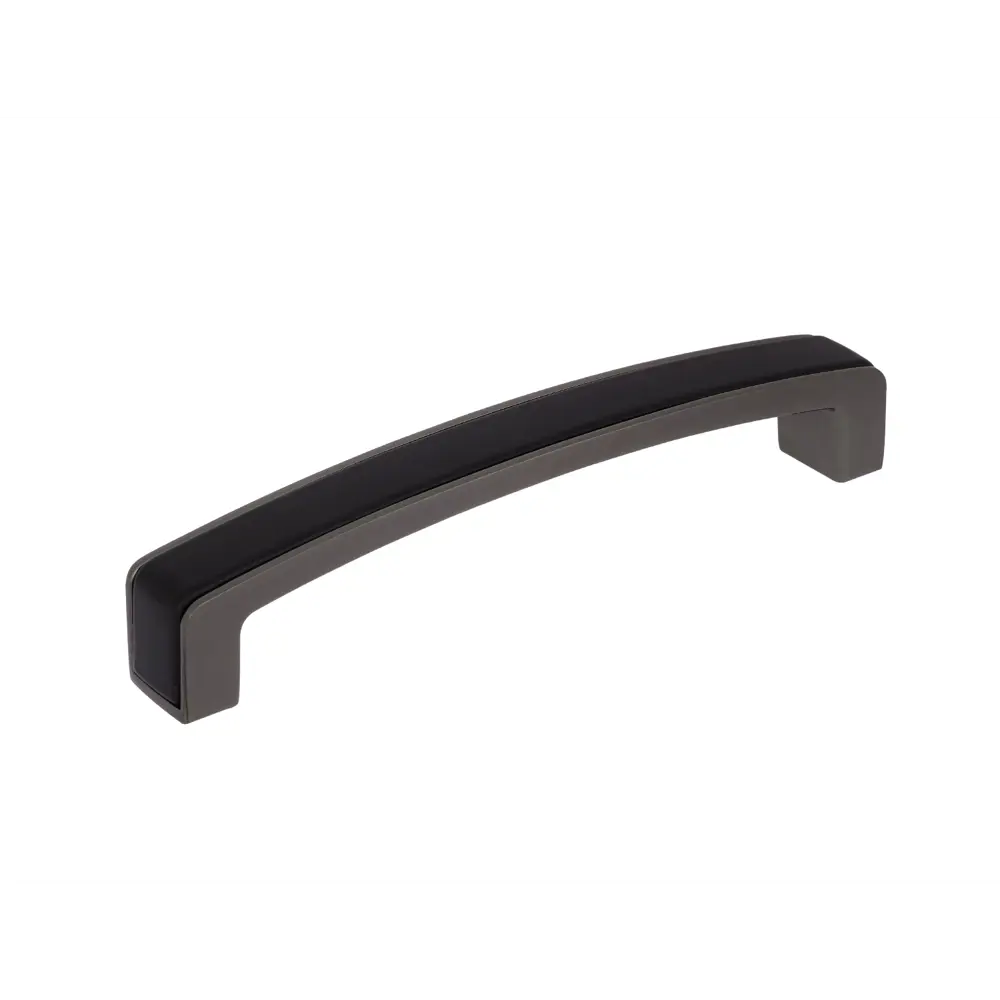 86899603 Ручка-скоба мебельная Arcus ЦАМ 128 мм цвет черный никель STLM-1011168 PALLADIUM 