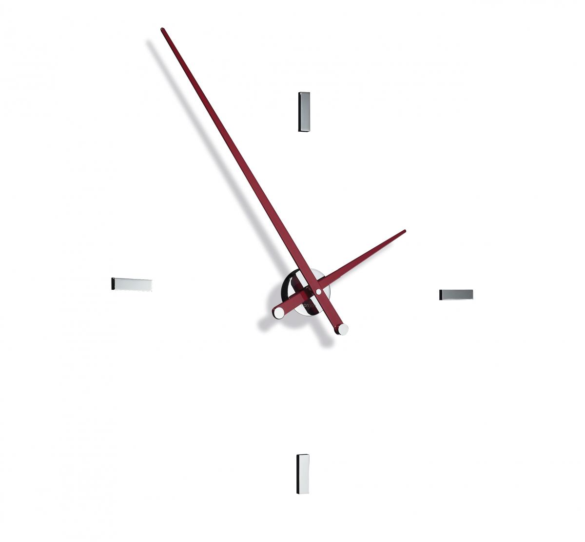 095576 Часы L 4 хром-красный Nomon Tacon 