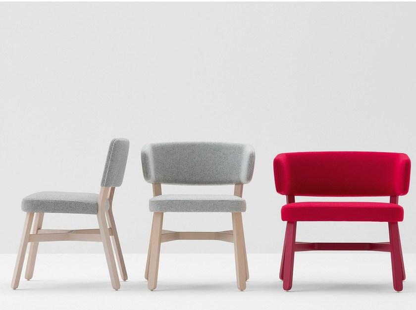 Billiani Кресло из бука и ткани Croissant sun-id-1426583 - Вид №1