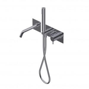 Q0BA6438 Смеситель для ванны, однорычажный, встроенный Ritmonio Reverso