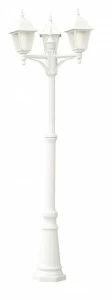 Садово-парковый светильник Arte Lamp Bremen A1017PA-3WH ARTE LAMP ФОНАРЬ 268767 Белый