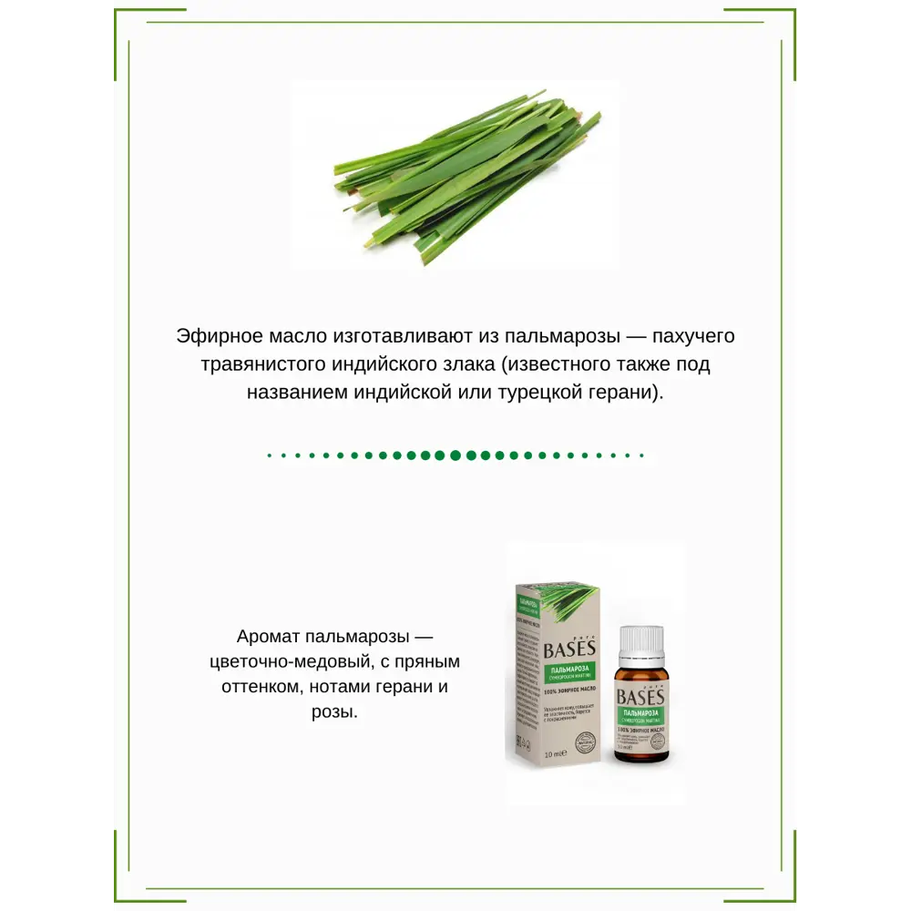 Масло эфирное для бани Доктор Баня Пальмароза 10 мл STLM-2057384 - Вид №3