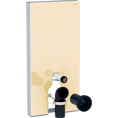 131.201.SQ.5 Сантехнический модуль Geberit Monolith Plus для напольного унитаза, 101 см, передняя обшивка из стекла Geberit  - Вид №4