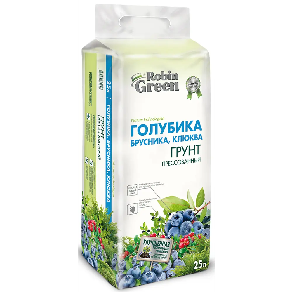 Грунт Робин Грин для голубики 25л 84529374 STLM-2208541 ROBIN GREEN 