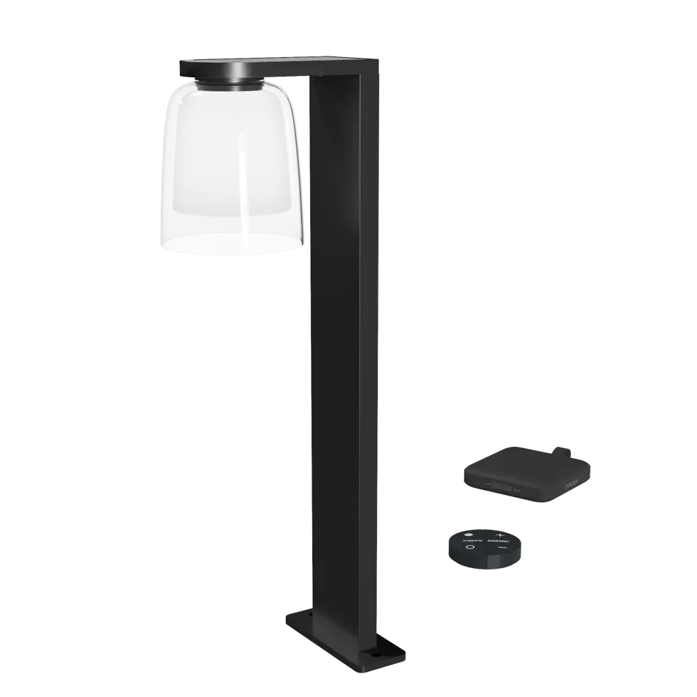 Фонарный столб Inspire Klock Intenso на батарее 900 Лм 4000 К IP44 цвет антрацит STLM-2089540 - Вид №7