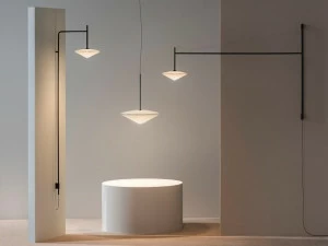 Vibia Светодиодная цокольная лампа прямого света из стали Tempo