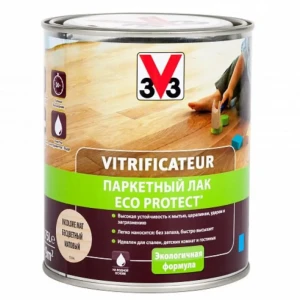98294453 Паркетный лак V33 полиуретановый акриловый ECO PROTECT матовый 2.5л STLM-1447347