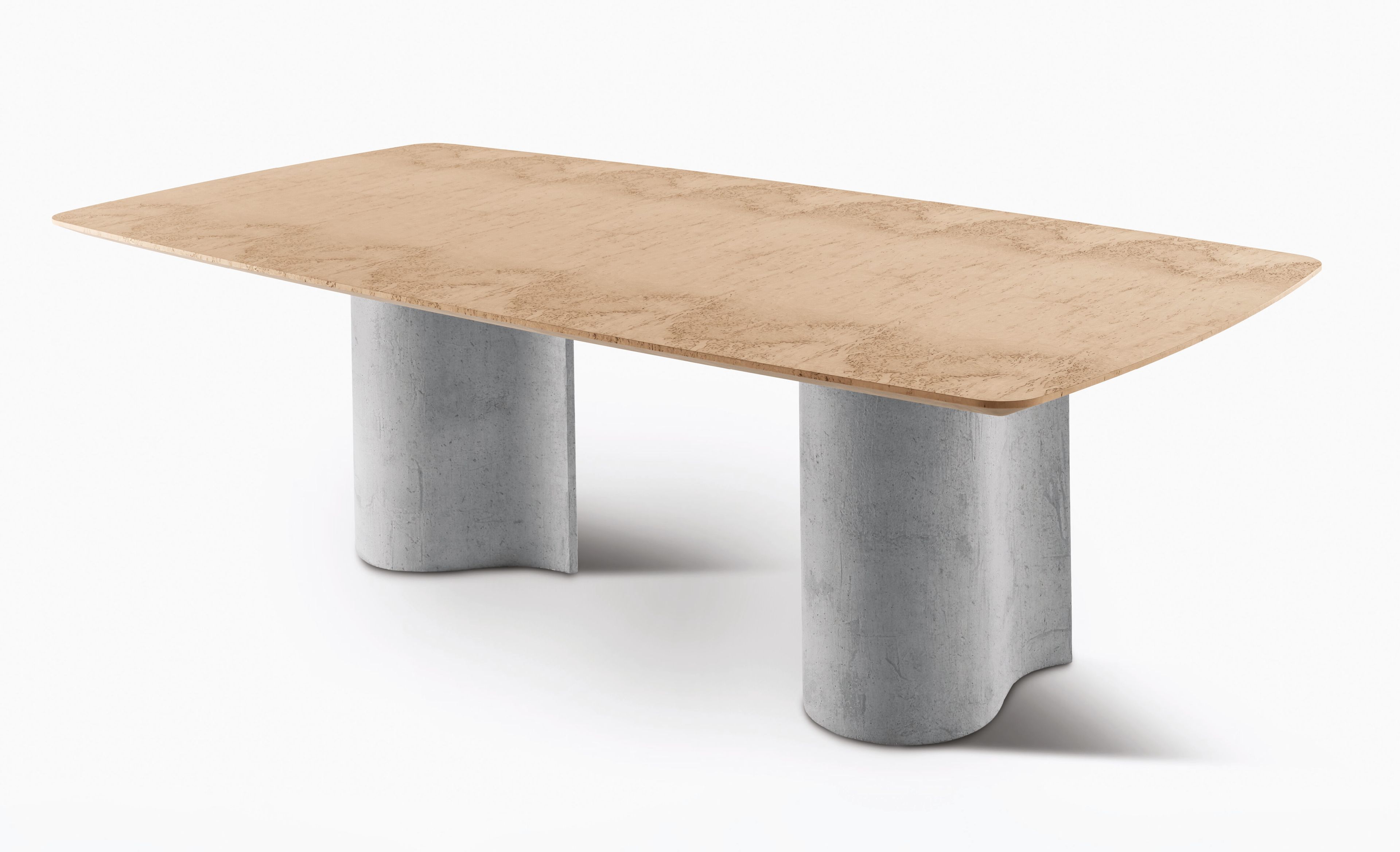 Прямоугольный бетонный стол и шиповник Casamilano VIRGOLA ARCH-00022661 - Вид №5