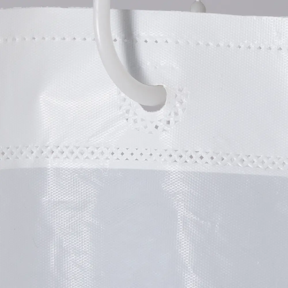 Штора для душа с кольцами Мильфлер 180x180 см Peva цвет бело-серый Santreyd нет STLM-2167872 - Вид №4