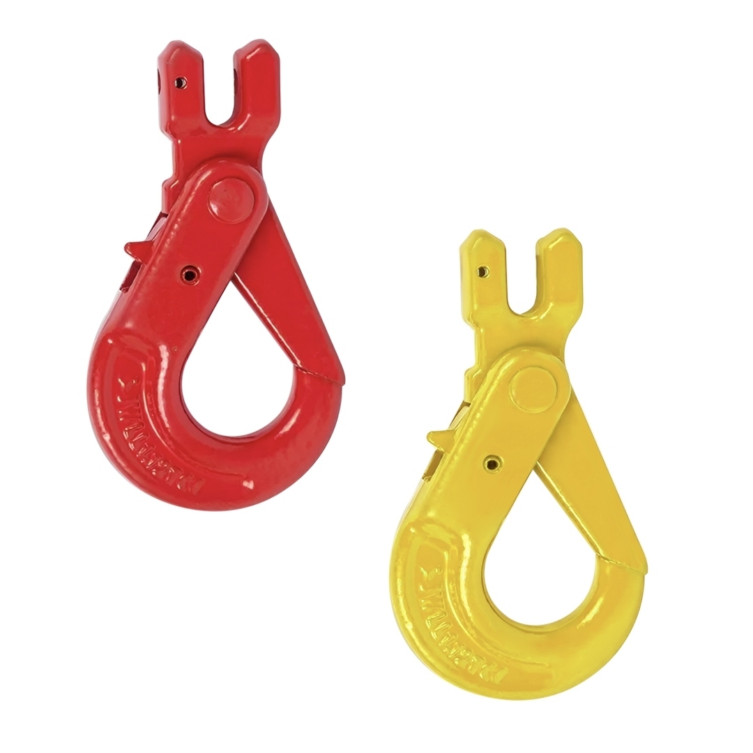 Крюк самозакрывающийся с вилочным креплением 2т TOR 1002219