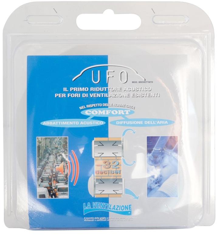 First Corporation Акустический редуктор для существующих вентиляционных отверстий La ventilazione Ufob - Вид №4