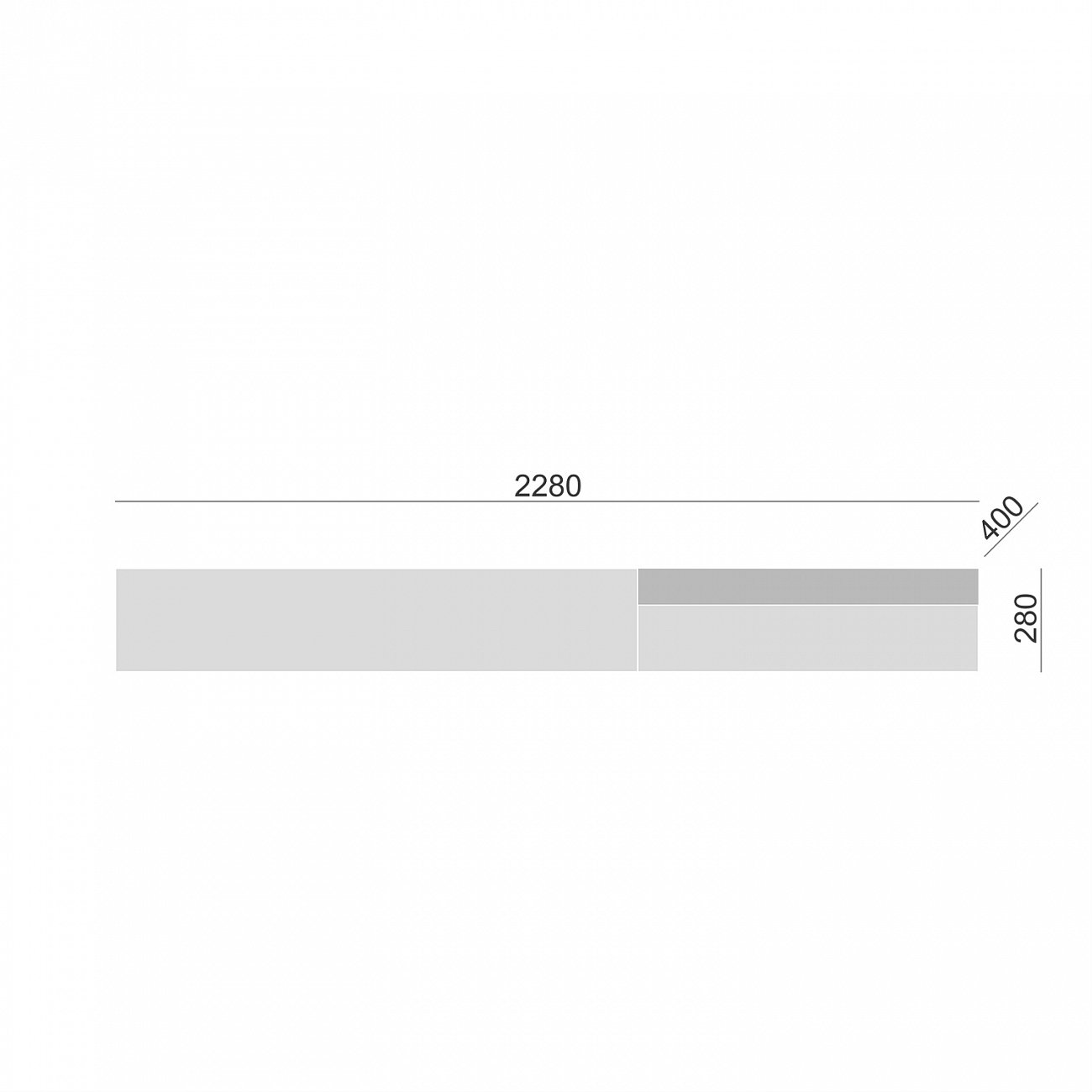 Тумба под телевизор с ящиками салатовая Under BRAGIN DESIGN  00-3879364 Зеленый  - Вид №2