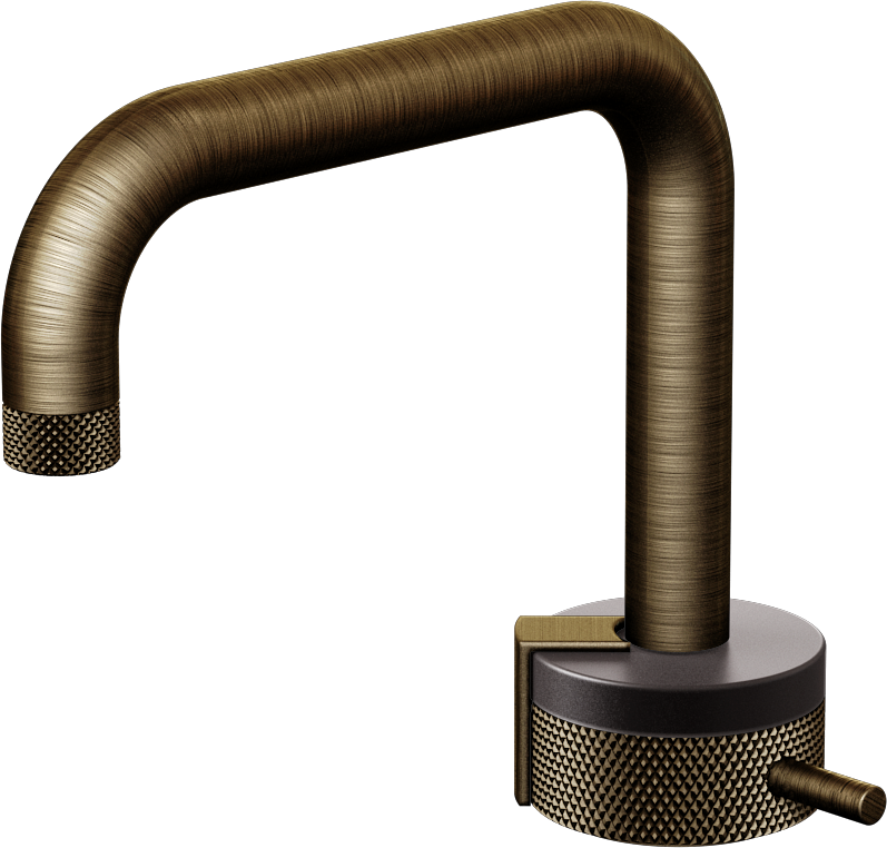 E-11500-R1GM-L2VBB-VBB Однорычажный прогрессивный смеситель для раковины - излив 15,3см GRAFF MOD+