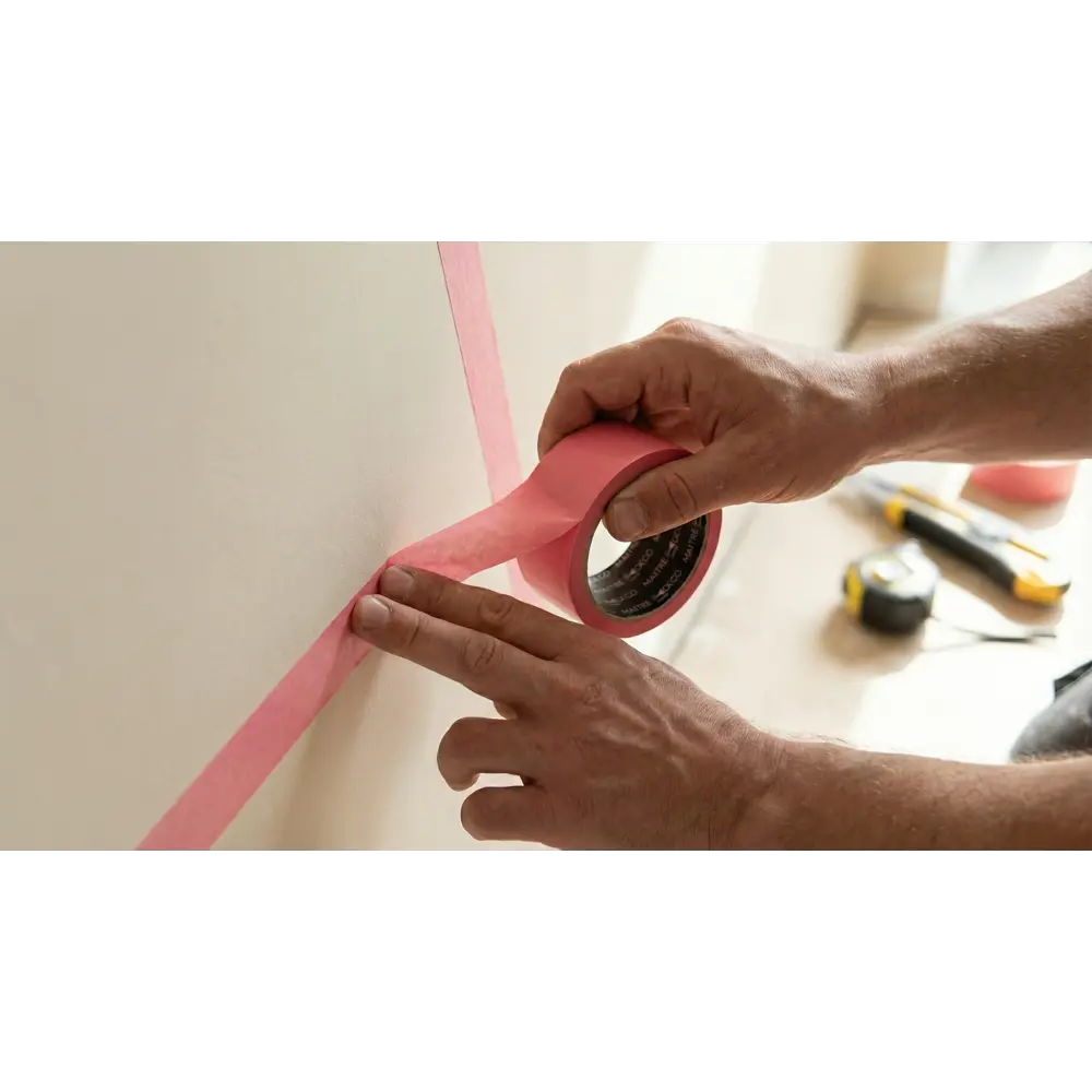 Лента малярная Maitre Deco Tools 38 мм х 25 м цвет розовый STLM-2001793 - Вид №4
