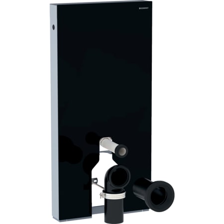 131.001.SL.5 Сантехнический модуль Geberit Monolith для напольного унитаза, 101 см, передняя обшивка из стекла Geberit  - Вид №4