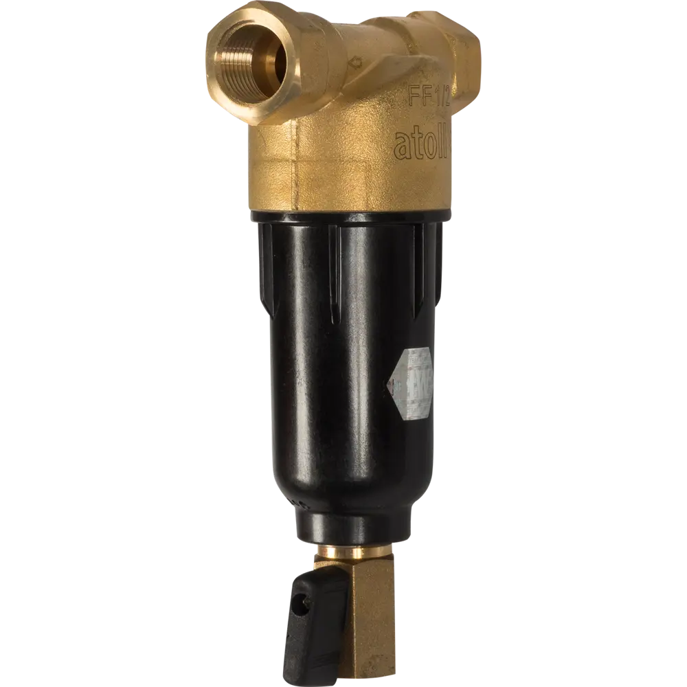 Набор фильтров механической очистки Atoll для ХВС и ГВС 1/2" ВР латунь STLM-2054763 - Вид №5