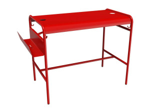 Высокий металлический садовый стол