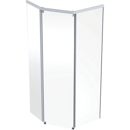 558.207.00.1 Пятиугольный передний элемент Porsgrund Showerama 10-5 Geberit  - Вид №4