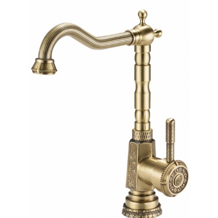 Zorg A 306K-BR Смеситель для кухни Zorg 185 x 301 мм  - Вид №1