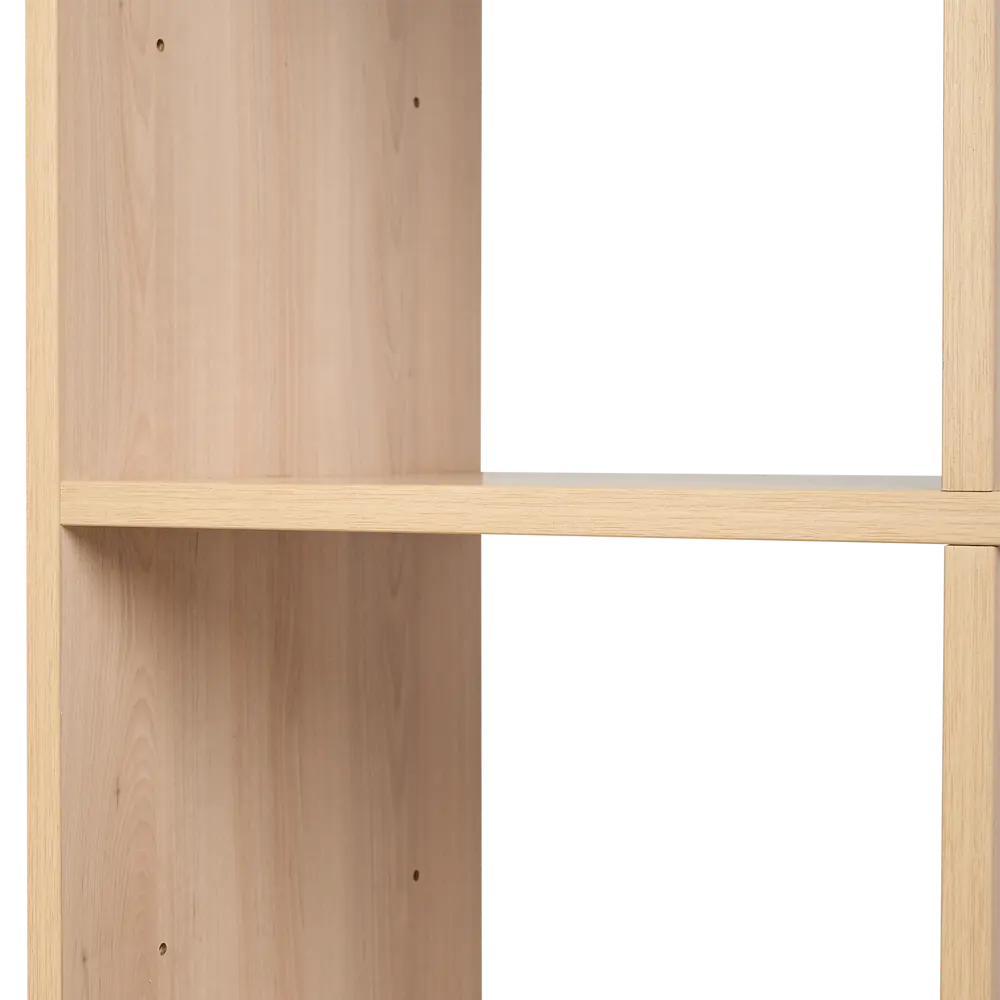 Стеллаж KONSENSA Руан 6 секций 104x104x31.7 см ЛДСП цвет дуб комано STLM-2198969 - Вид №5