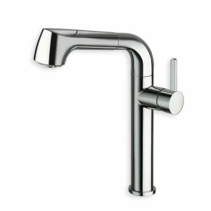 CRIKK551 Кухонный смеситель, однорычажный, с правым рычагом и вытяжным душем Cristina Rubinetterie