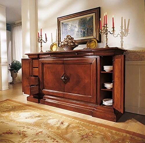 Arvestyle Буфет из массива дерева с распашными дверцами с ящиками Stile Ks-e500 - Вид №6