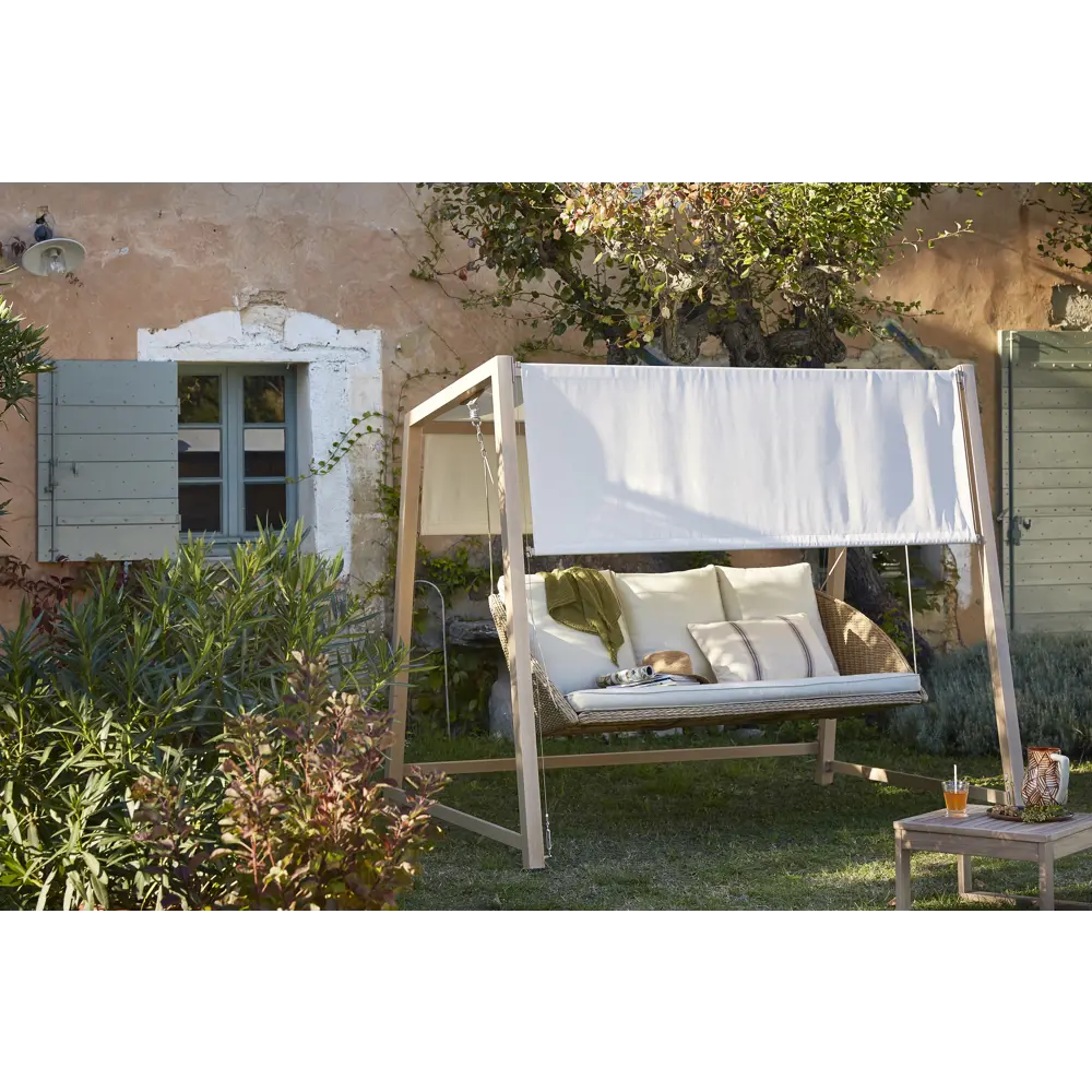 Naterial Medena — садовые качели для троих с навесом и мягкими подушками 84855717 STLM-0964069 - Вид №19