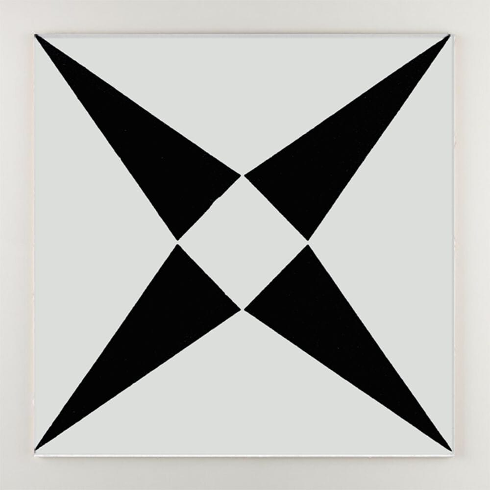 Пол / покрытие ручной работы La Riggiola черный и белый ARCH-00142005 - Вид №2