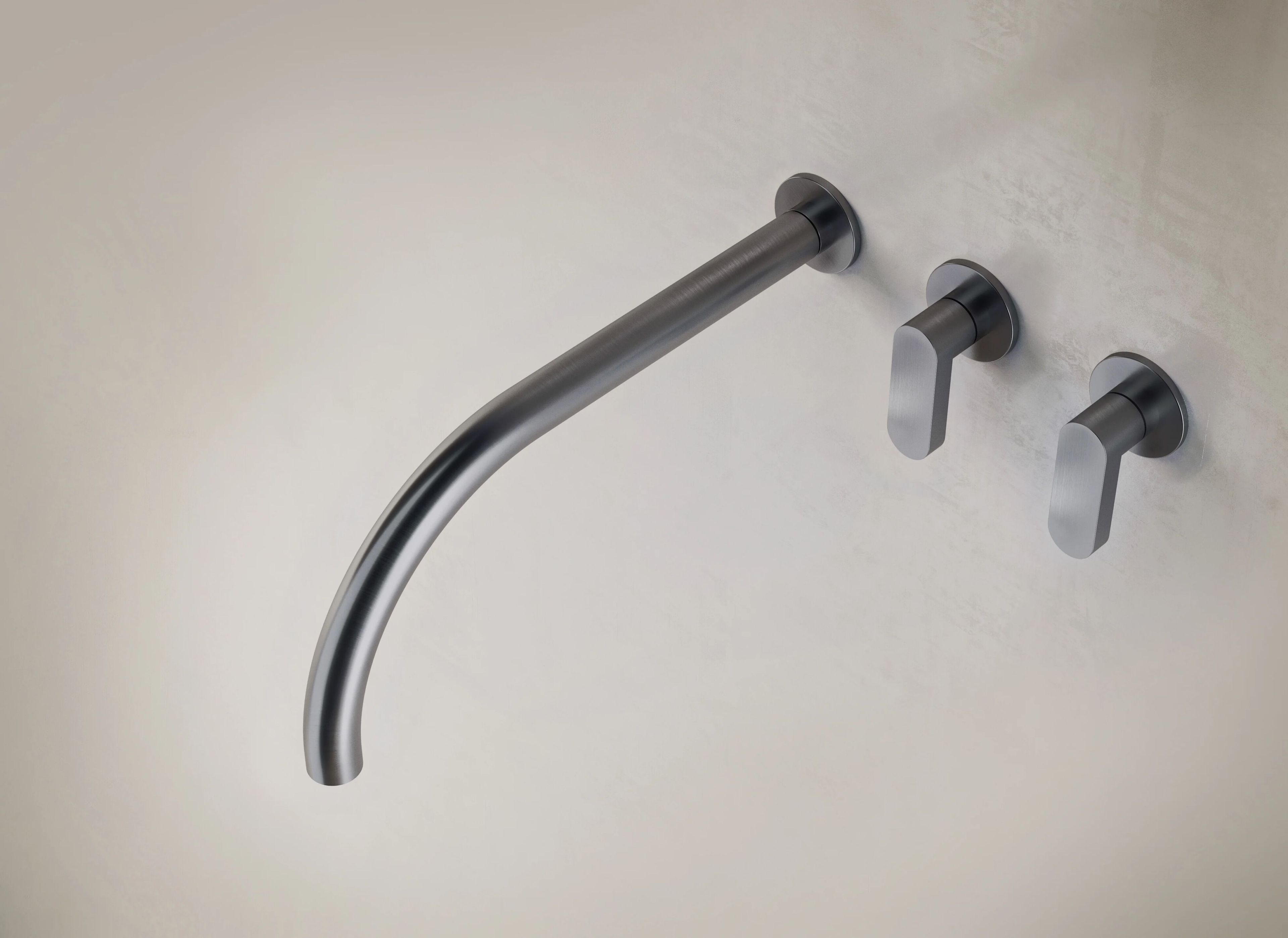 Смеситель для раковины из нержавеющей стали COCOON John Pawson ARCH-00111023 - Вид №1